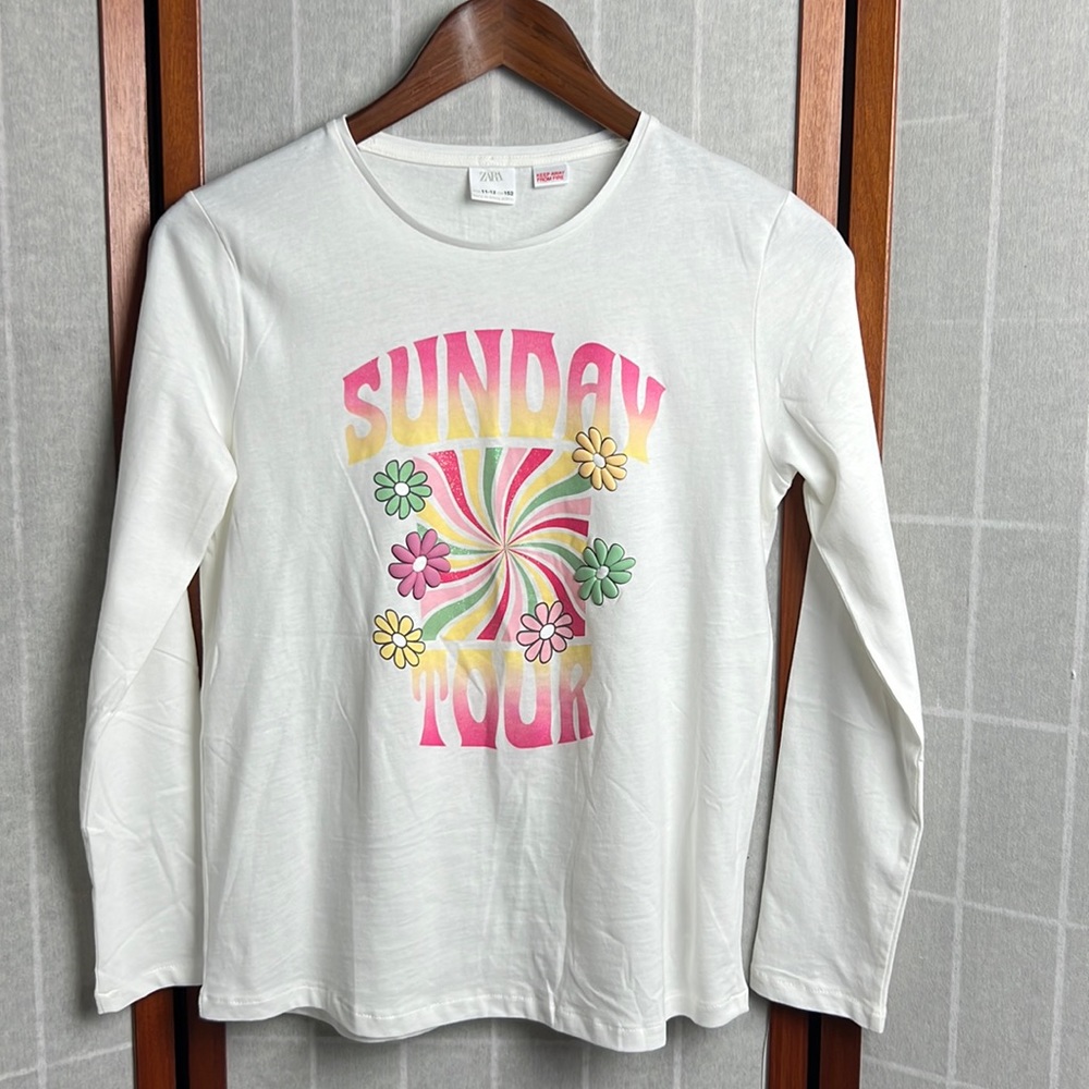 Zara shirt for girls size 11-12 - Picture 1 of 7
